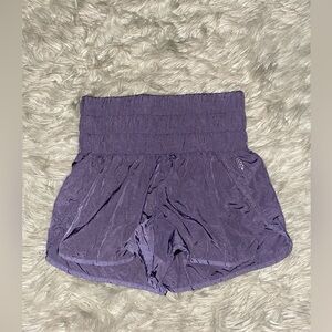 Free People Movement high rise shorts